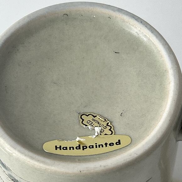 Vintage OTAGIRI Coffee Cocoa Tea Mug Country Farm Barn Windmill Embossed - Picture 6 of 7